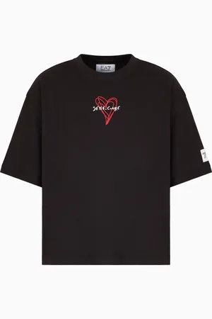 EA7 Camisetas relajadas