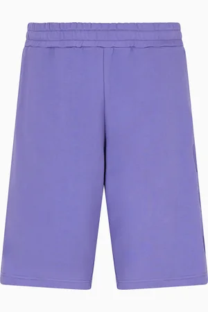 EA7 Bermudas Logo Series de algodón orgánico