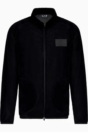 EA7 Sudadera tipo cárdigan Dynamic Athlete de tejido técnico
