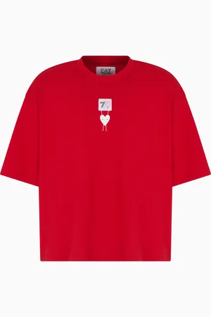 EA7 Camisetas relajadas