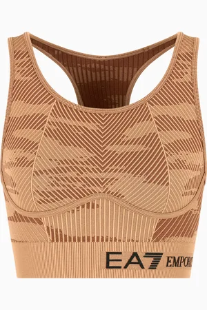EA7 Sujetador deportivo Dynamic Athlete de tejido técnico VIGOR7