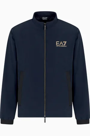 EA7 Chaqueta de nailon elástico Gold Label