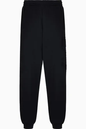 EA7 Pantalones de chándal Logo Series de algodón orgánico