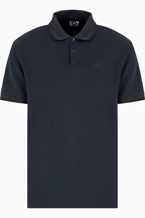EA7 Polo de mezcla de modal Lux Identity
