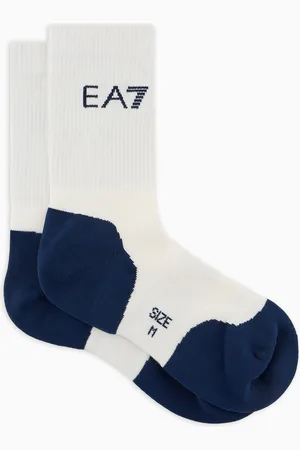 EA7 Calcetines cortos Tennis Pro de mezcla de algodón