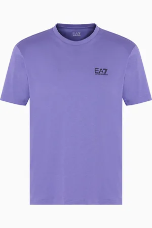 EA7 Camiseta Core Identity de algodón Pima
