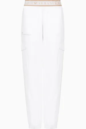 EA7 Pantalones cargo Dynamic Athlete de tejido técnico Natural VENTUS7