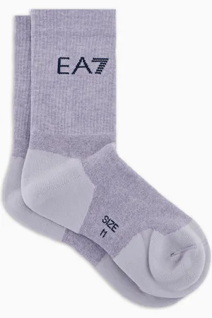 EA7 Calcetines cortos Tennis Pro de mezcla de algodón