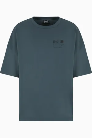 EA7 Camiseta Dynamic Athlete en punto de algodón con estampado