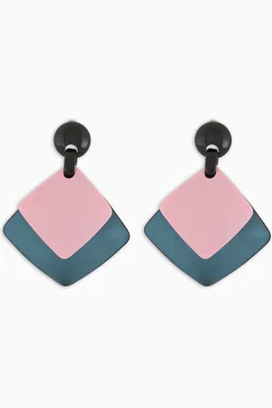 Emporio Armani Maxipendientes colgantes bicolor Butterfly