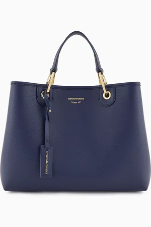 Emporio Armani Bolso shopper MyEA mediano con estampado de ciervo