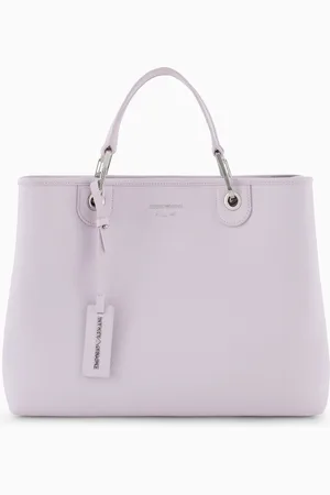 Emporio Armani Bolso shopper MyEA mediano con estampado de ciervo