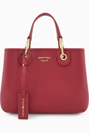 Emporio Armani Bolso shopper MyEA pequeño con estampado de ciervo