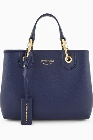 Emporio Armani Bolso shopper MyEA pequeño con estampado de ciervo