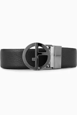 Giorgio Armani Cintur??n reversible de piel bicolor