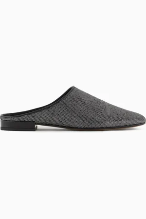 Giorgio Armani Zuecos de tejido de l??rex y piel x 10 Corso Como