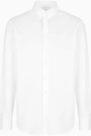 Giorgio Armani Camisa de sarga de algod??n