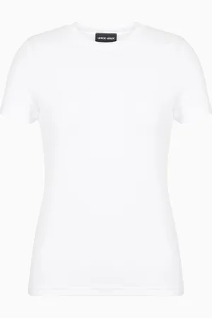 Giorgio Armani Camiseta de punto el??stico de viscosa