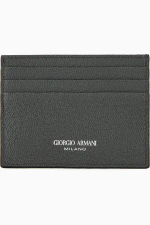 Giorgio Armani Tarjetero de piel