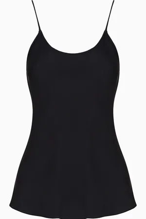 Giorgio Armani Top de seda charmeuse