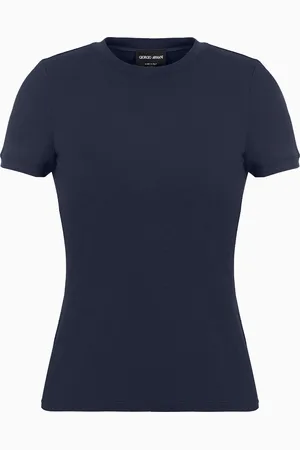 Giorgio Armani Camiseta de punto el??stico de viscosa