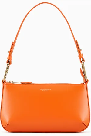 Giorgio Armani Bolso bandolera peque??o la Prima de piel palmelada
