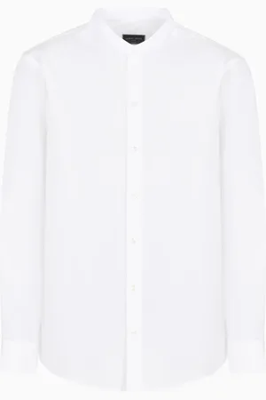 Giorgio Armani Camisa Icon de tejido liso el??stico de algod??n