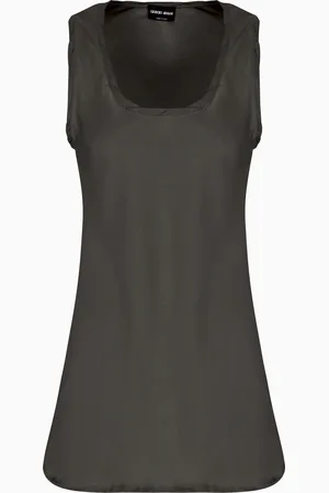 Giorgio Armani Top largo de seda