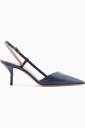 Giorgio Armani Zapato destalonado de piel
