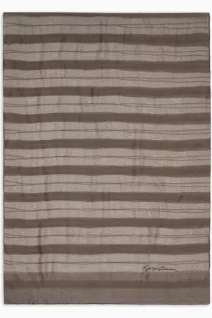 Giorgio Armani Estola de lana y seda en tejido jacquard