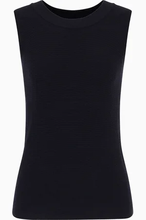 Giorgio Armani Top de tejido ottoman