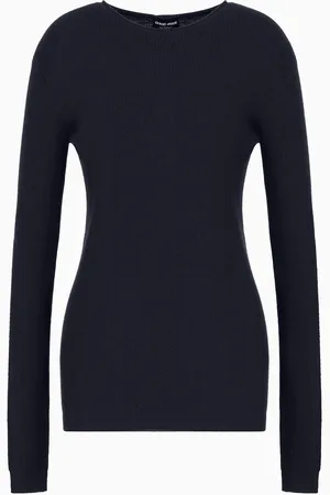 Giorgio Armani Jersey de cuello redondo de cachemir puro