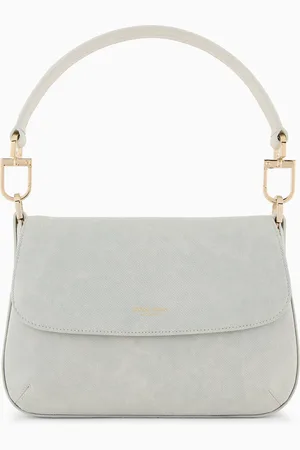 Giorgio Armani Bolso la Prima Soft tama??o peque??o de denim Denim Collection