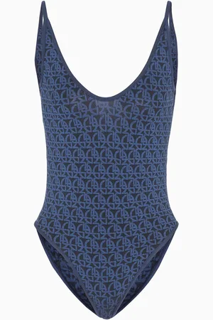 Giorgio Armani Bodi con monograma en tejido jacquard