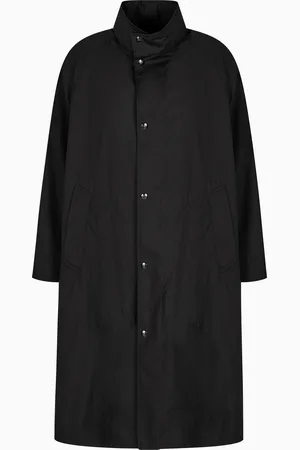 Giorgio Armani Gabardina de tela t??cnica de lana y seda