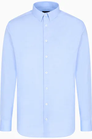 Giorgio Armani Camisa slim fit en punto de algod??n