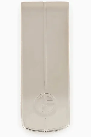 Giorgio Armani Pinza para billetes de plata