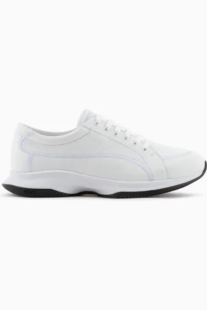 Giorgio Armani Deportivas de piel y tejido
