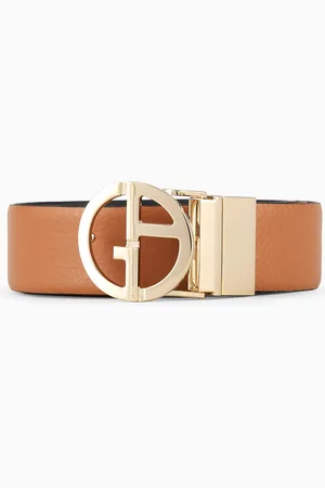 Giorgio Armani Cintur??n reversible de piel bicolor
