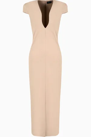 Giorgio Armani Vestido de tubo en punto milano de mezcla de viscosa