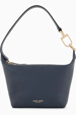 Giorgio Armani Bolso hobo la Prima Soft tama??o peque??o de napa