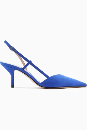 Giorgio Armani Zapatos destalonados de ante laminado
