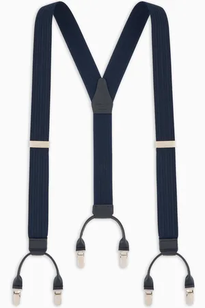 Giorgio Armani Tirantes de cinta y piel