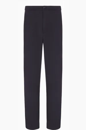 Giorgio Armani Pantalones de punto doble de algod??n