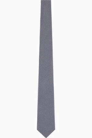 Giorgio Armani Corbata de tejido jacquard de seda
