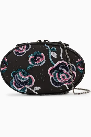 Giorgio Armani Bolso de mano redondo de raso