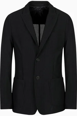 Giorgio Armani Chaqueta de abotonadura sencilla Icon de gofrado t??cnico