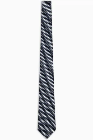 Giorgio Armani Corbata de seda estampada
