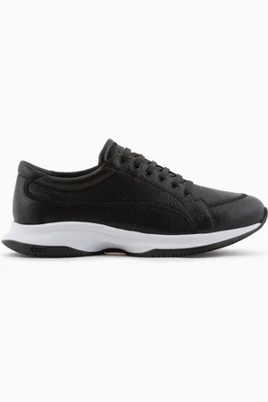 Giorgio Armani Deportivas de piel y tejido