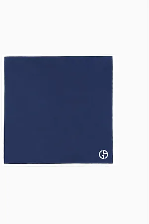 Giorgio Armani Pochette de seda con logotipo